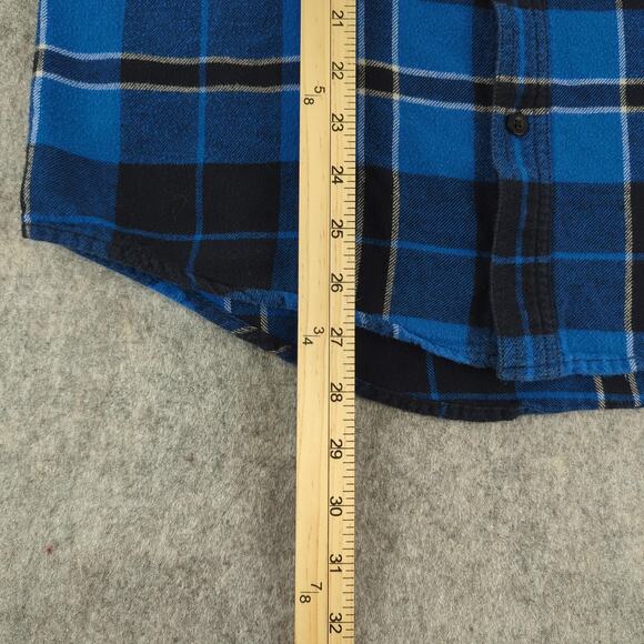 Tony Hawk Shirt Mens Small Plaid Flannel Button Up Skateboarding Casual - Picture 4 of 7